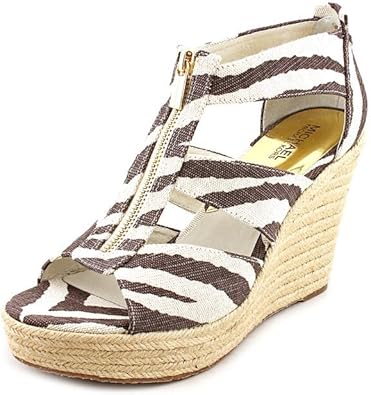 michael kors zipper wedges