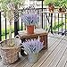 Leyaron 6 Bundles Artificial Lavender Bouquet Fake Lavender Bunch Purple Lavender Flowers Artificial Plant for Wedding, Home Decor, Office, Garden, Patio Decoration