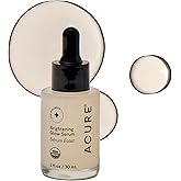 Acure Brightening Glow Serum - Anti Aging Face Serum, Bright Glow for Women & Men, Facial Skincare with Argan Oil and Cranberry Seed Oil, Vegan & Cruelty Free - 1 fl oz