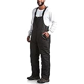 Cherokee Mens Snow Bibs - Durable Insulated Waterproof Snow Bibs Overalls for Men - Work Coveralls for Men (Size: S-3XL)