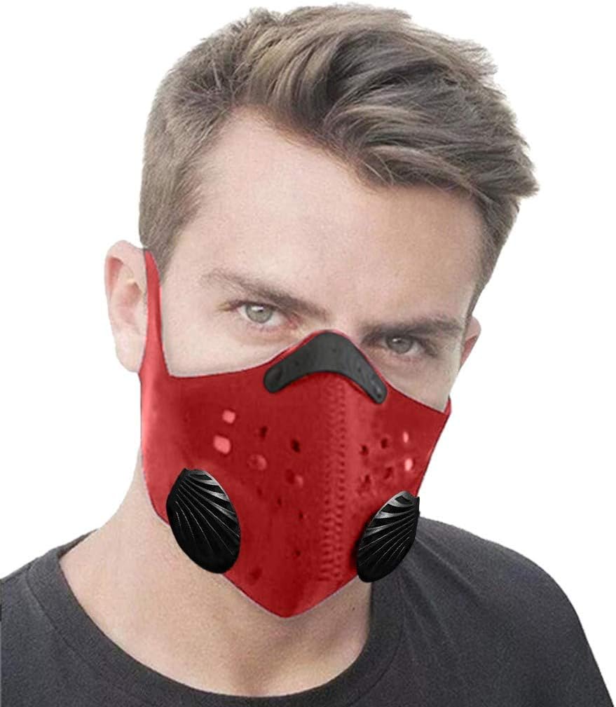 Zaowole Dust Face Protection Anti Pollution Respirator PM2.5 Dustproof Safety Face Protection Washable