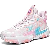 Moodeng Womens Basketball Shoes Breathable Non Slip Sports Shoes Fashion Running Sneakers Supportive Athletic Gym Shoes