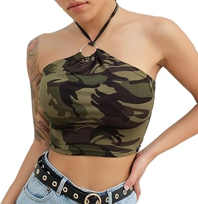 halter neck wrap top