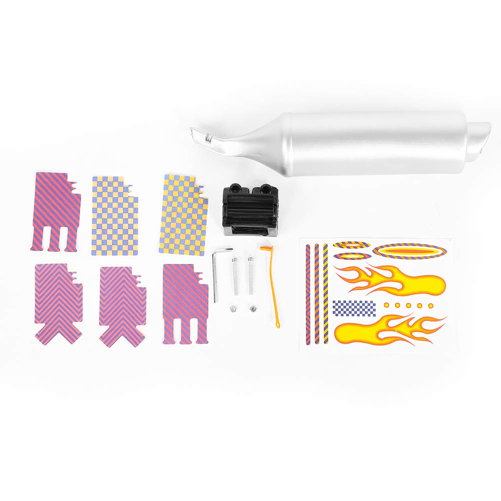 SPYMINNPOO Bike Exhaust Sound Maker, 6 Cards Bike Spoke System for 16-22 Inch Bikes