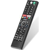 for Sony-TV-Remote-Voice, Replacement for Sony Bravia Remote RMF-TX310U for All OLED LED Smart TVs with Voice Control, 1-Year Warranty