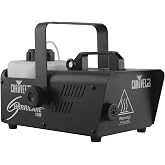 CHAUVET DJ &ndash; Hurricane 1200 Fog Machine Compact Lightweight Smoke Machine | Timer Remote | Fast 2-Minute Heat-Up | Manual Fog Button, 18,000 CFM High-Output, Water-Based Smoke | For DJs, Parties