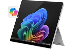 Microsoft Surface Pro 2-in-1 Laptop/Tablet (2024), 13" OLED Touchscreen Display, 16GB RAM, 512GB Storage | Windows 11 Copilot+ PC, Snapdragon X Elite (12 Core), Platinum