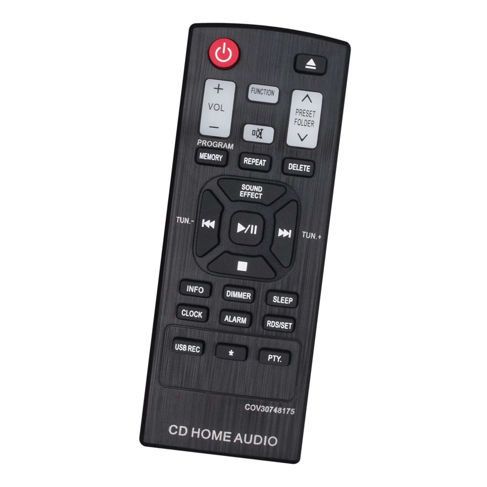 VINABTY COV30748175 Replacement Remote Compatible with LG Micro Hi-Fi Audio System CM2460 CM2460DAB CMS2460F CM2440 XA14 XA14-D0U