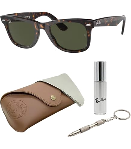 Ray-Ban RB2140 ケース付き Amazon.com: Ray-Ban RB2140 Original Wayfarer Classic Square Shape