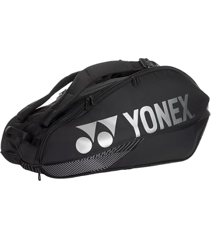 YONEX Team Racquet Bag with YKK Zippers & Multiple Storage