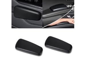 2PCS Car Armrest Pads,Car Knee Cushion,Soft Leather Elbow Rest Cushions for Comfortable Support, Universal Fit for Cars, SUVs