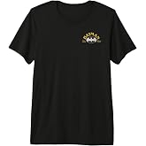 DC Comics Batman Dark Night Small Pocket Distressed Logo Premium Tri-Blend T-Shirt