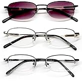 BillyJoe Nearsighted Myopia Driving Outdoor Distance Glasses Men Women 3-Pack -1.50