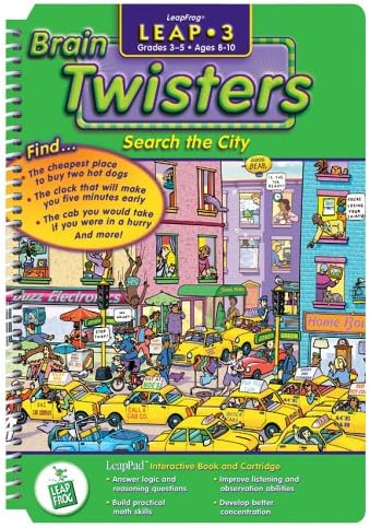 LeapPad: Leap 3 - Brain Twisters - Search the City