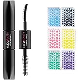 N.V.D H.U.D.A BEAUTY LEGIT LASHES Double-Ended Volumizing and Lengthening Mascara (2 x 0.11 oz/ 3.5 mL), Black