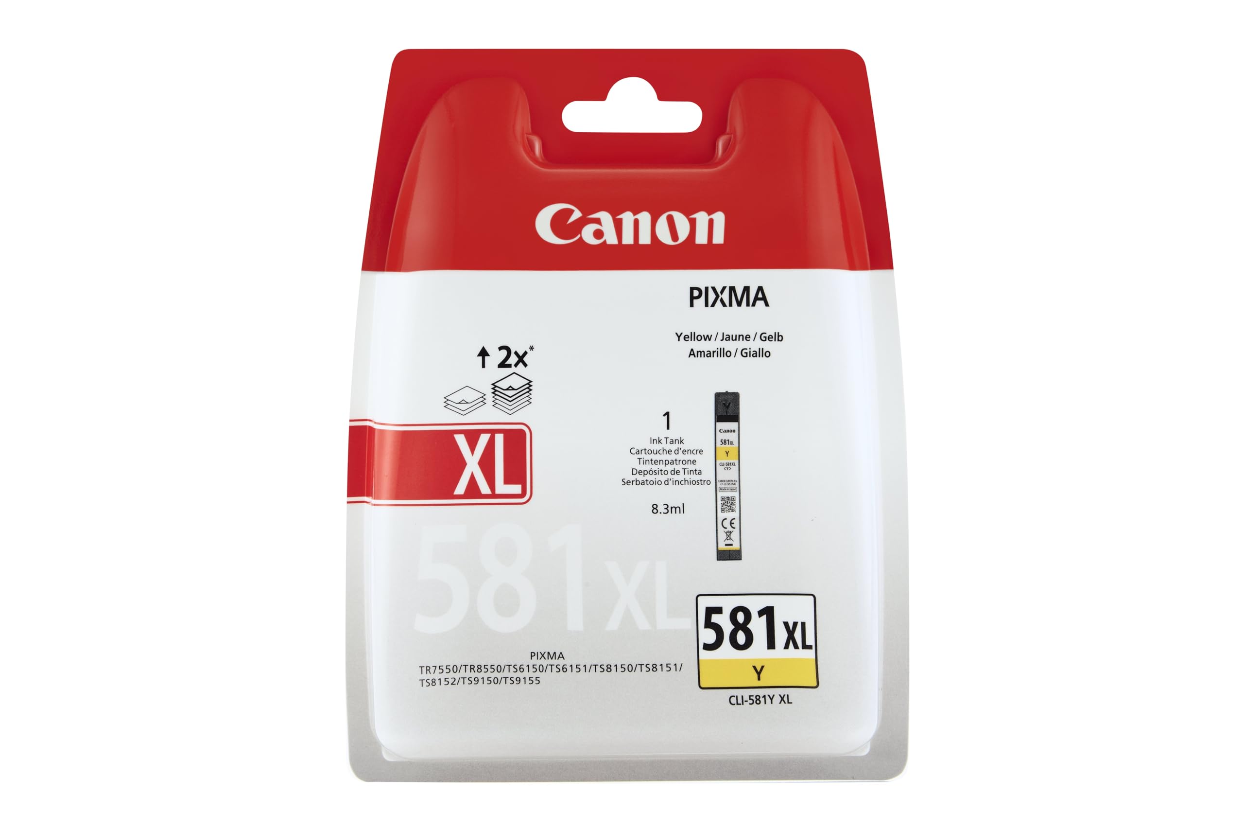 Canon 2051C001 X-Large Ink Cartridge - Yellow