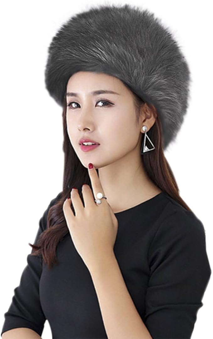 Amazon ふわモコ 帽子 フェイクファー帽子 レディース 冬 防寒帽 極寒対策 フラットハット キャップ 小顔効果 ボリューム 耳あて帽 ポカポカ 暖か ウォーマーグッズ 女性 秋冬 コーデ おしゃれ 冬小物 アクセサリー 頭周り56 58cm グレー ハット 通販