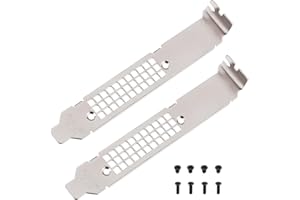 SG Store 2Pcs Desktop Computer Graphics Card Fixed Long Bracket Set Compatible with Nvidia Compatible with Tesla P4 M4 T4