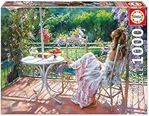 Among Wisterias, Vicente Romero - Educa 1000 Piece Puzzle by Educa