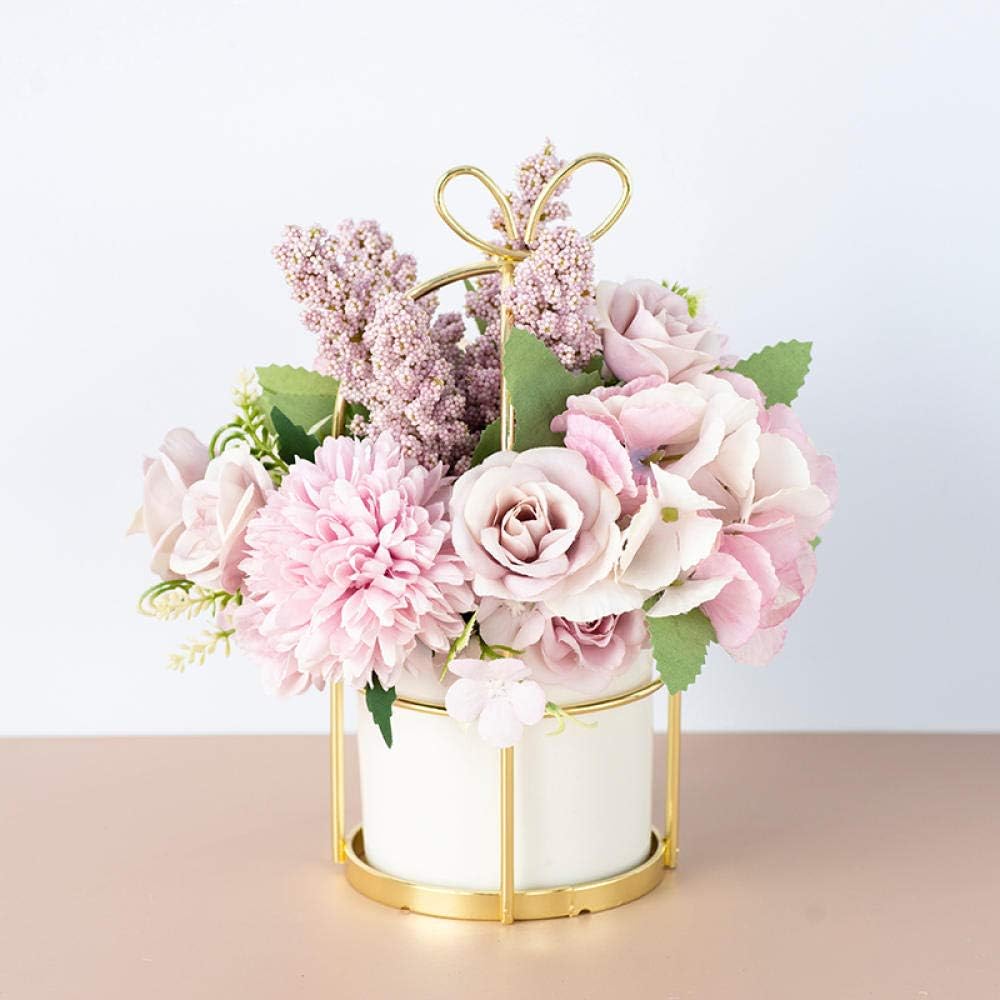 stauely Dry flower plastic simulation fake flower home living room decoration decoration coffee table desktop Juan floral decoration 22 * 9cm