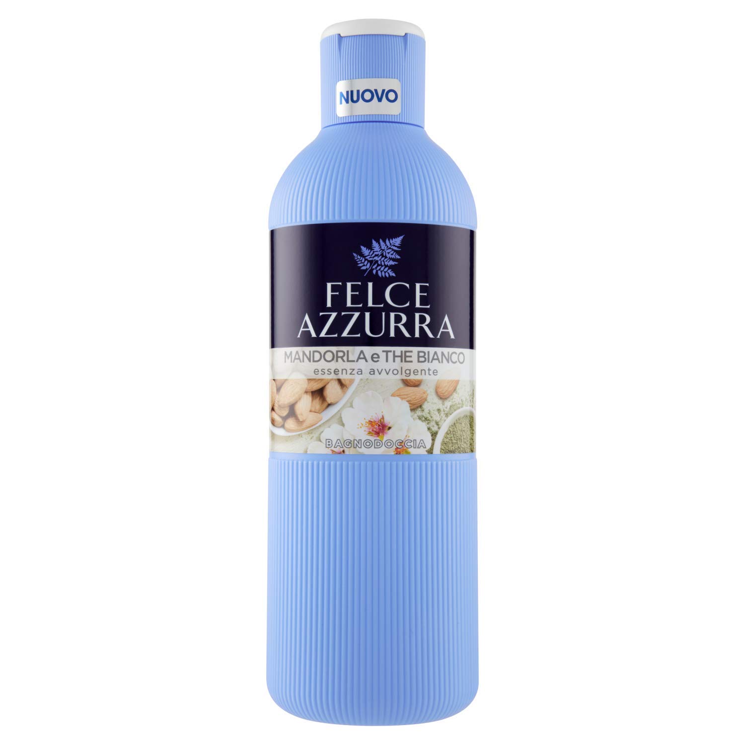 Felce Azzurra Almond and The Bianco, Shower gel, 650 ml, (Packing May Vary)