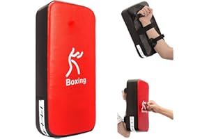 PowerKing Boxing Pads Taekwondo Kick Pads Muay Thai Training Pads PU Leather Karate Boxing Pads MMA Martial Art Kickboxing Pu