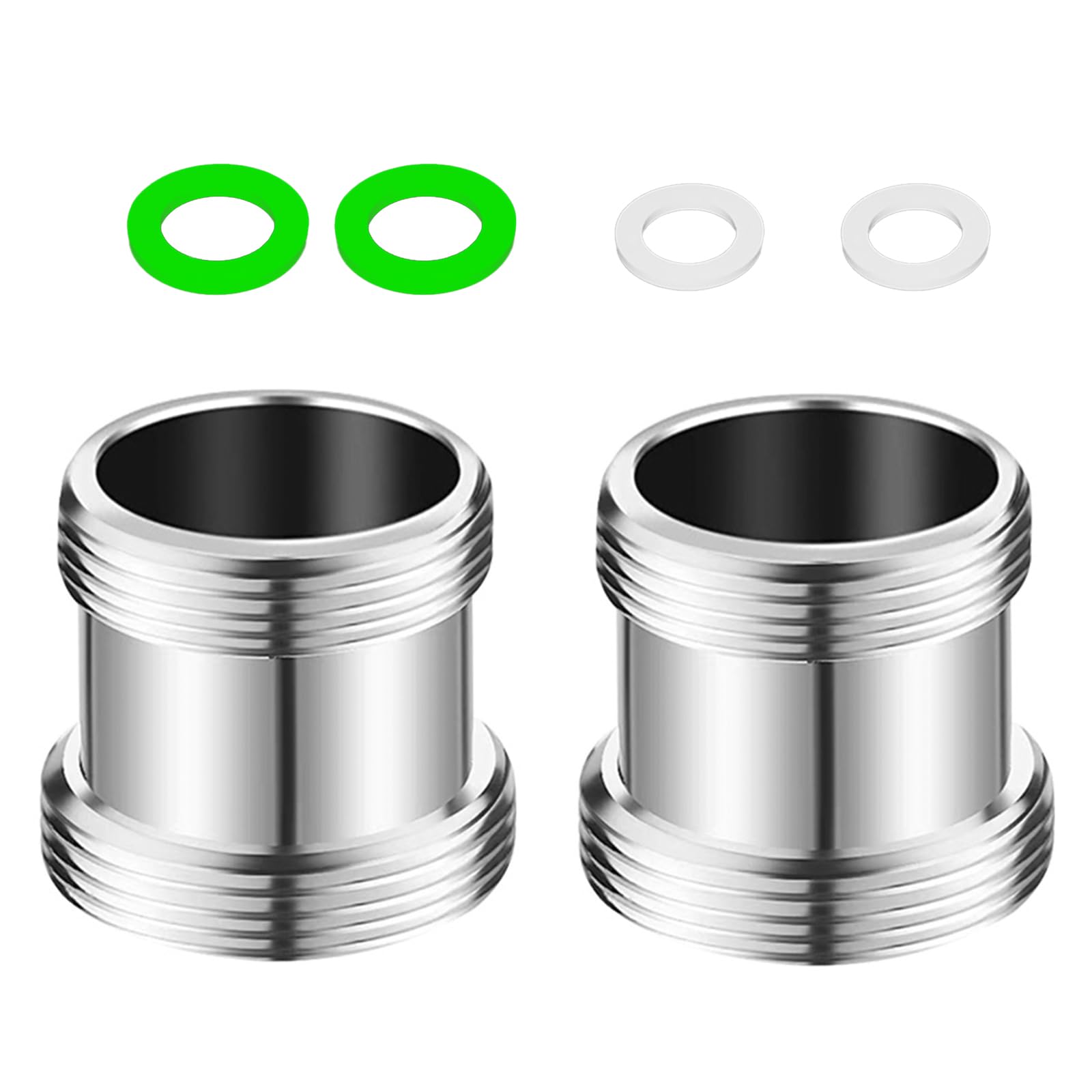 Alppihym Tap Adapter M22 to M24 - Thread Adapter for Male Thread M22 and M24, Ideal for Aerators and Sinks