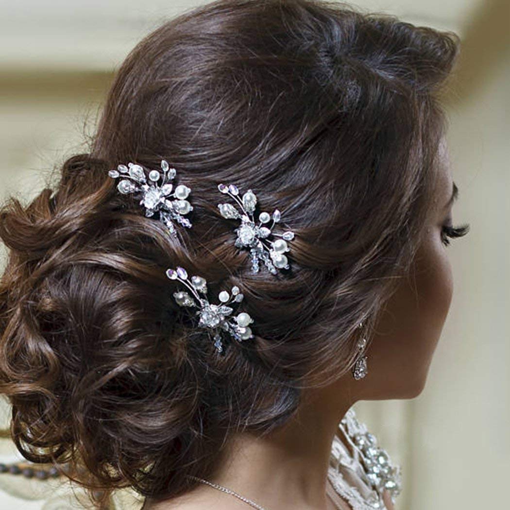 Gold Barogirl Wedding Hair Pins Gold Floral Hair Clip Pin Wedding