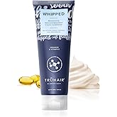Truhair Whipped - Moisturizing Nano-Encapsulated Cream Conditioner for Women – Deep Conditioner for Dry Damaged Hair with Ceramides & Vitamin E – Hydrating Formula for Smooth, Manageable Hair, 7.8 oz