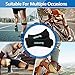 2 Pack Patella Knee Strap Brace Support Knee Pain Relief for Hiking, Soccer, Basketball, Running, Jumpers Knee, Tennis, Tendonitis, Volleyball & Squats [2018 Upgrade]