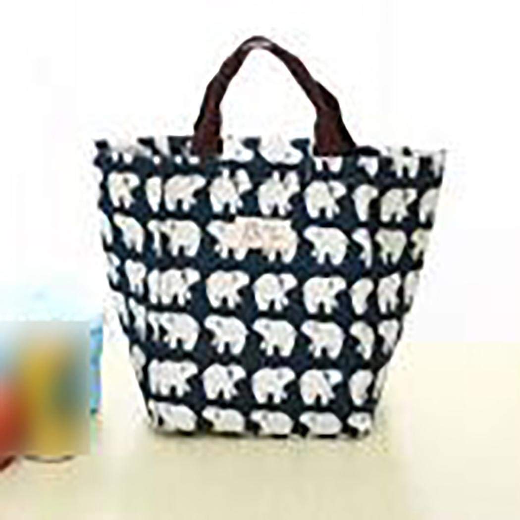 MelysUS Portable Insulated Thermal Lunch Bag Picnic Lunch Container Tote Handbag Lunch Bags