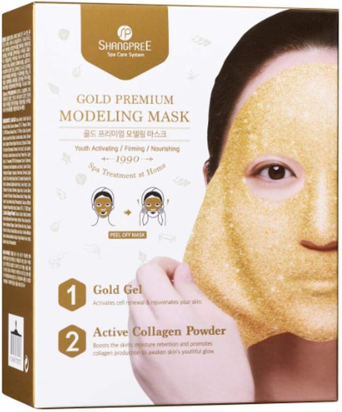 Shangpree: Spa Care Treatment Gold Premium Modeling Mask