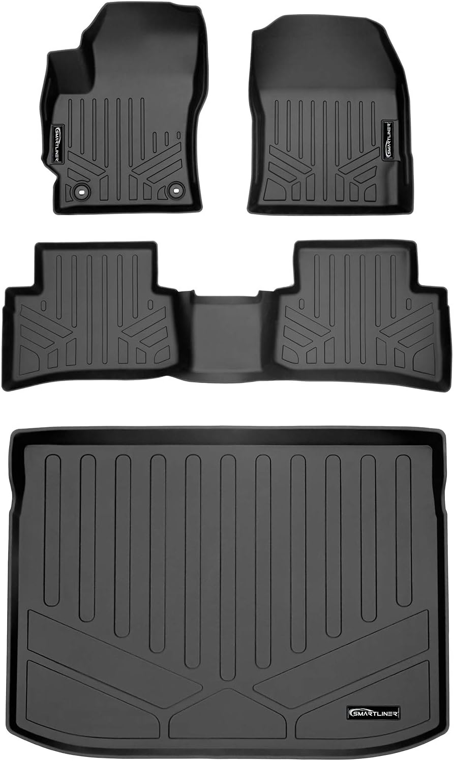 Amazon Com Maxliner Custom Fit Floor Mats 2 Rows And Cargo Liner