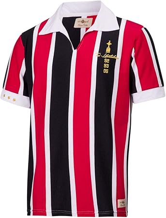 Camisa Polo Retrô Gol São Paulo Tri - Libertadores 92/93/05