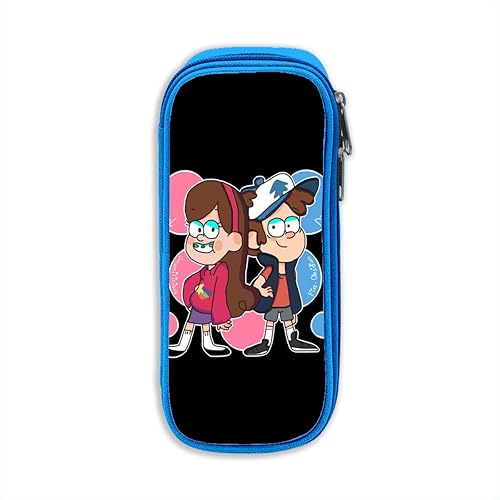 Amazon 怪奇ゾーン グラビティフォールズ 1 ペンケース 筆箱 化粧ポーチ ペンホルダー 多機能 社会人用 学生 取り出しやすい ファスナー付き 三色 シューズ バッグ