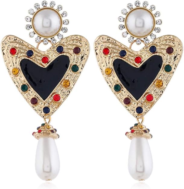 Orecchini Pasquali Coniglio Perla - Vintage, Regalo Donna Per Pasqua, Eleganti E Carini