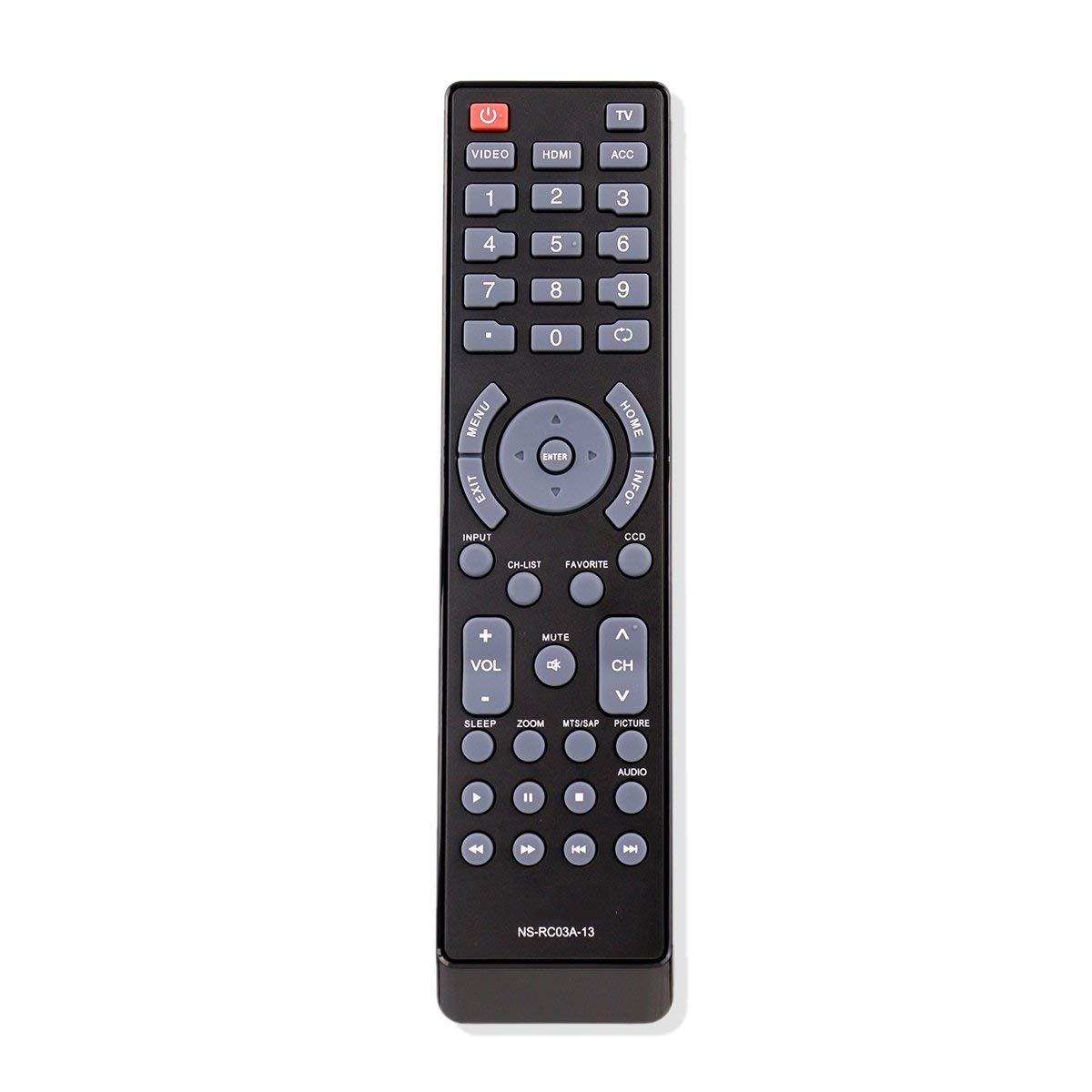 Photo 1 of NS-RC03A-13 Remote Control Compatible with Insignia LCD LED TV NS-42L260A13 NS-46L240A13 NS-42E440A13 NS-24L120A13 NS-39E340A13 NS-32L121A13 NS-22E340A13 NS-42D240A13 NS-39E480A13 NS-29L120A