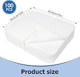 BREENHILL Disposable Face Cradle Covers 100 Count Ultra Soft Massage Covers view 2