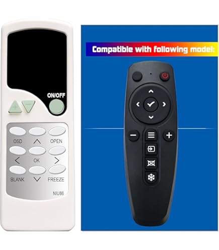 VINABTY Fernbedienung Für Vivitek/Promethean Beamer - Ersatz Für EST-P1/PRM Serie