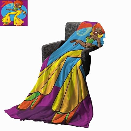 Amazon Com Mannwarehouse 70s Party Decorations Decorative Throw