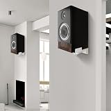 Suptek Dual Side Clamping Bookshelf Speaker Wall Mount (2 Pack) White SPM201W view 5