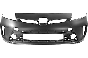 BUMPERS THAT DELIVER - Primered, Front Bumper Cover Fascia Compatible with 2012-2015 Toyota Prius 12-15, TO1000394