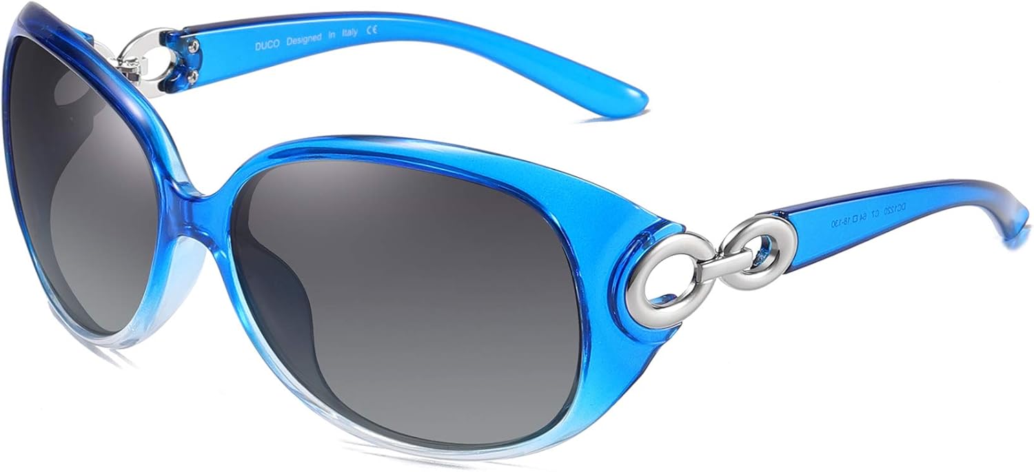 Duco Women's Classic Star Polarized Sunglasses for Women Sun glasses