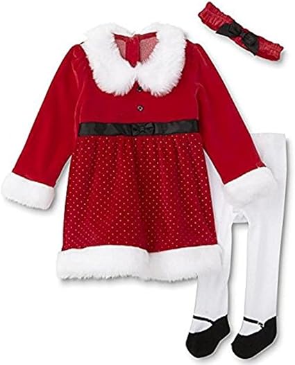 baby girl santa dress