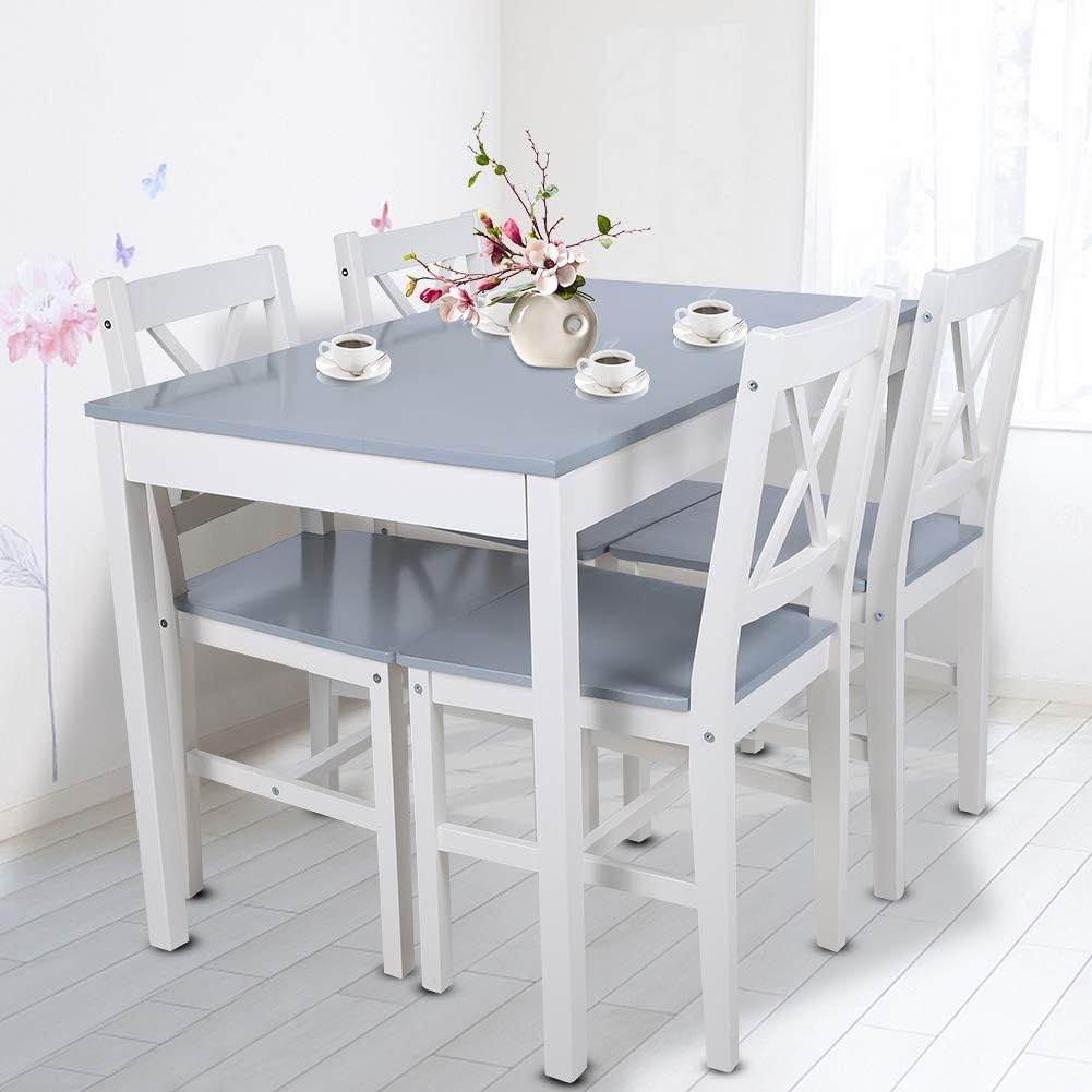 Hogar y cocina Madera Maciza Conjunto de Muebles para Comedor Sala