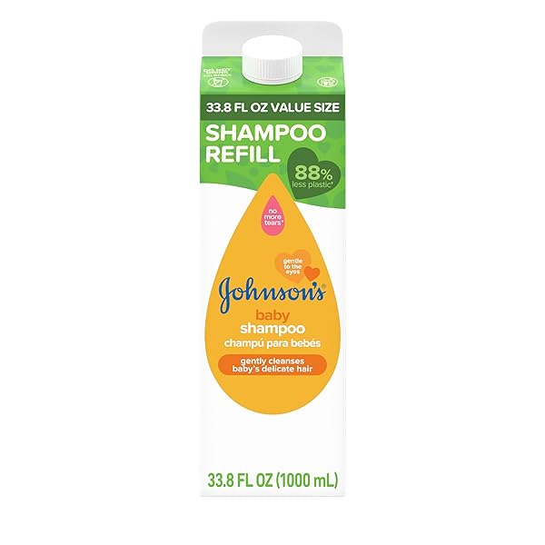 JOHNSON’S BABY SHAMPOO, HYPOALLERGENIC, NO MORE TEARS FOR...