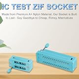 DAOKAI Universal IC Test ZIF Socket 14 16 28 40 Pin 2.54mm Pitch view 6