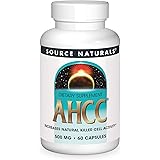Source Naturals AHCC 500 mg Increases Natural Killer Cell Activity - 60 Capsules