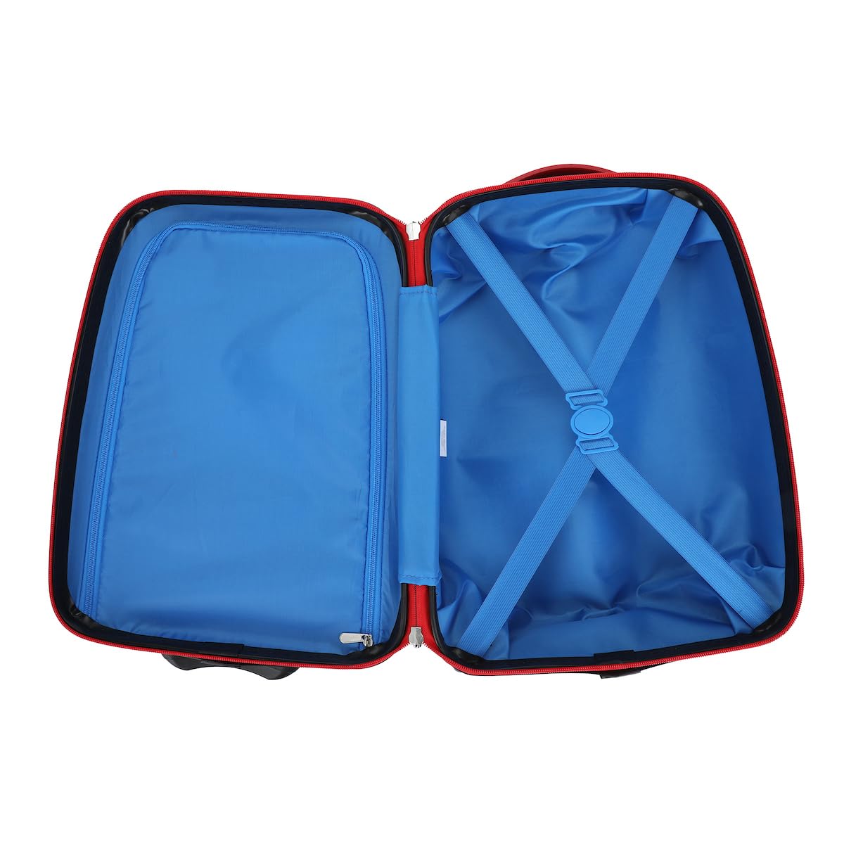 Bioworld Super Mario 16.5-Inch ABS Youth Carry-on Luggage with Trolley Handle