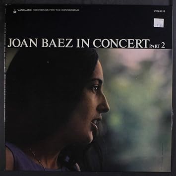Joan Baez Joan Baez In Concert Part 2 1963 Lp Amazon Com Music